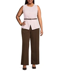 Lucy Paris Plus Size Anna Belted Vest