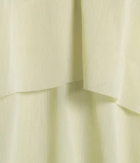 Lucy Paris Plus Size Emery Ruffle Chiffon Halter Neck Sleeveless Maxi Dress