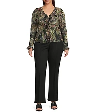 Lucy Paris Plus Size Jenden Flare Pants