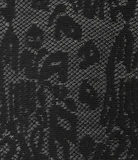 Lucy Paris Plus Size Mesa Lace Scoop Neck Long Sleeve Knit Top