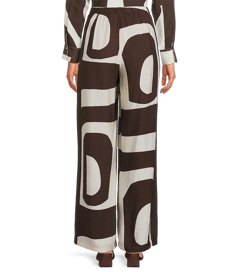 Lucy Paris Rue Printed Flare Leg Coordinating Pants