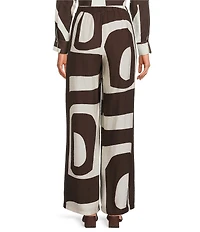Lucy Paris Rue Printed Flare Leg Coordinating Pants