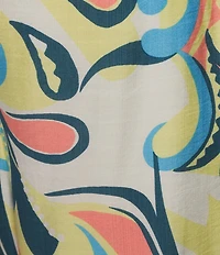 Lucy Paris Rue Printed Wide-Leg Coordinating Pants