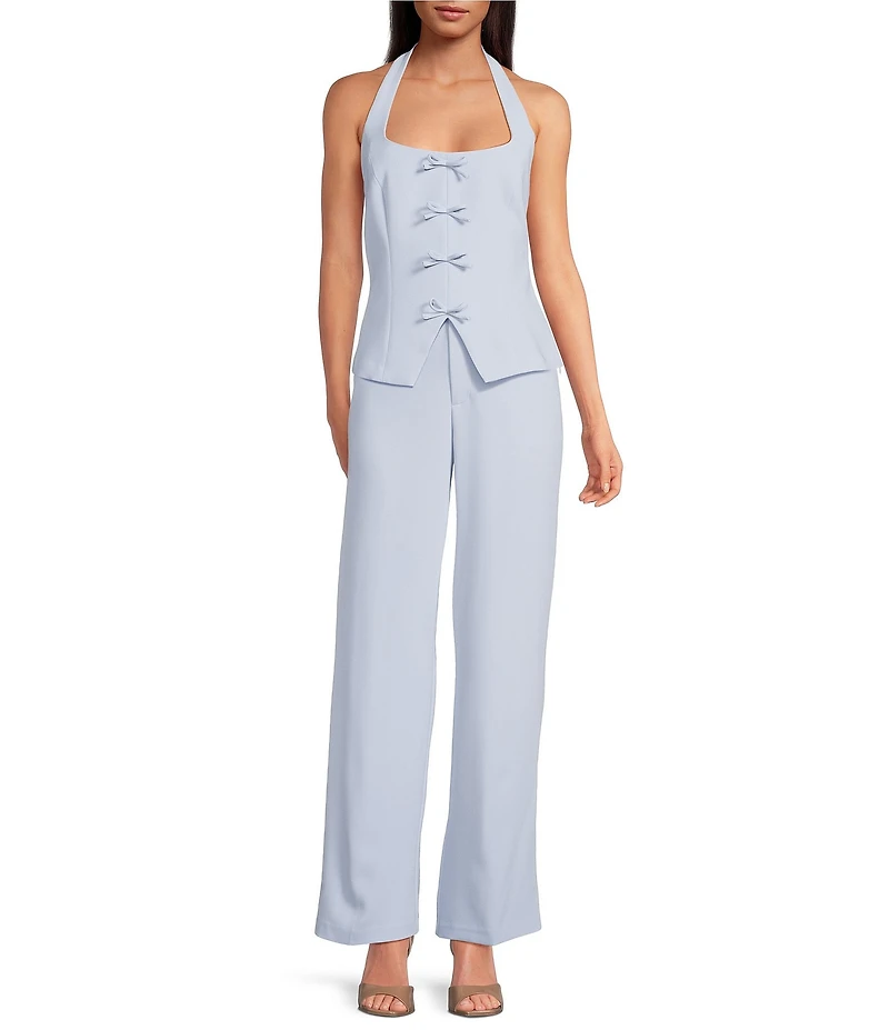 Lucy Paris Valli High Rise Flare Leg Coordinating Pants