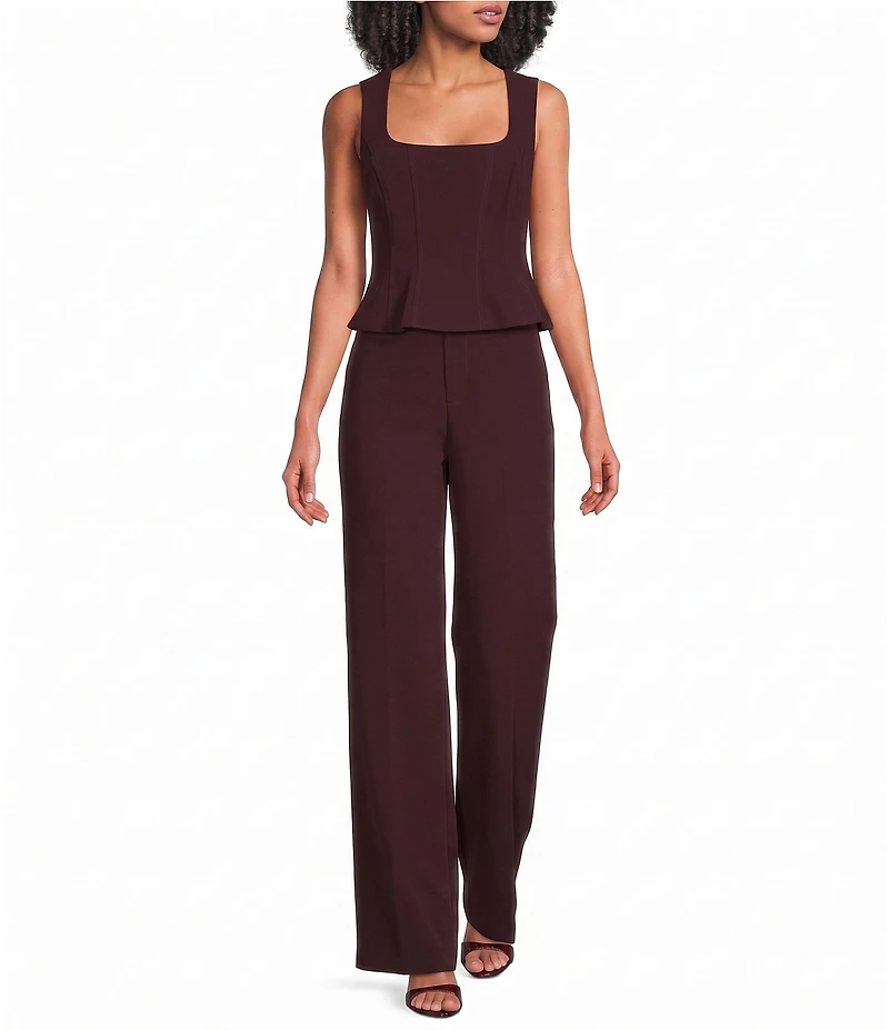 Lucy Paris Valli High Rise Wide Leg Coordinating Pants