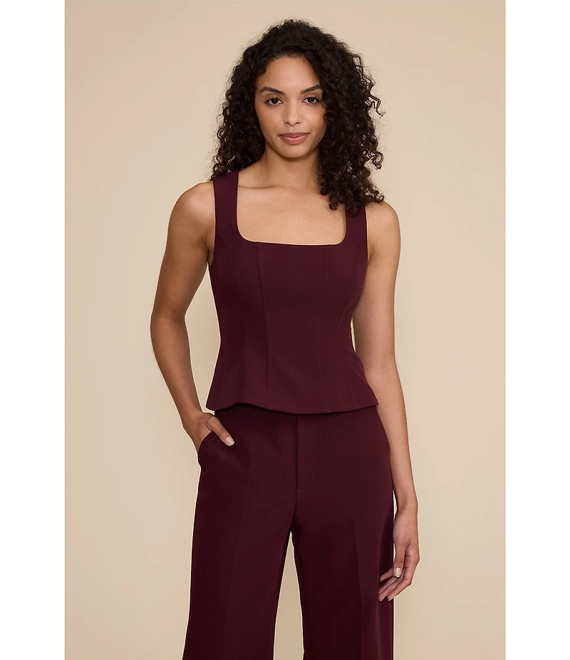 Lucy Paris Valli High Rise Wide Leg Coordinating Pants