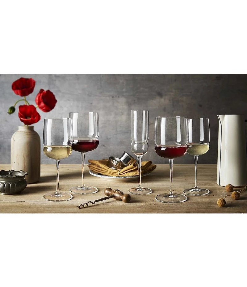 Luigi Bormioli Grandioso Collection Italian Premium Cabernet Red Wine Glasses, Set of 6