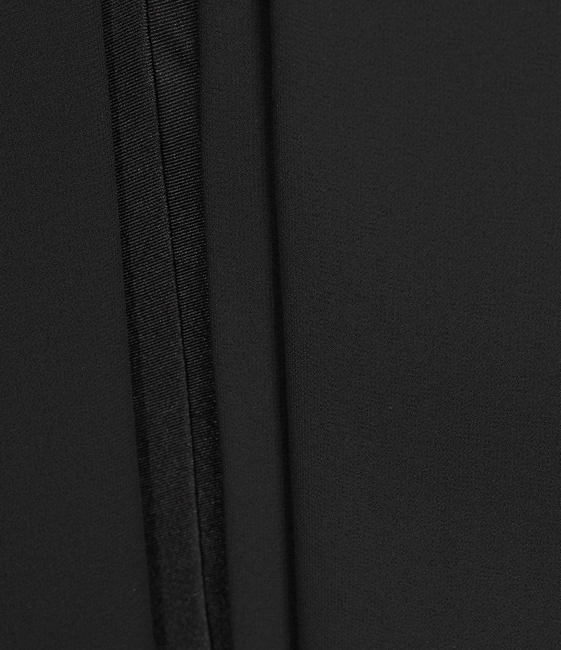 Lulus Aurora Sateen Scarf Halter Criss Cross Front A-Line Maxi Dress