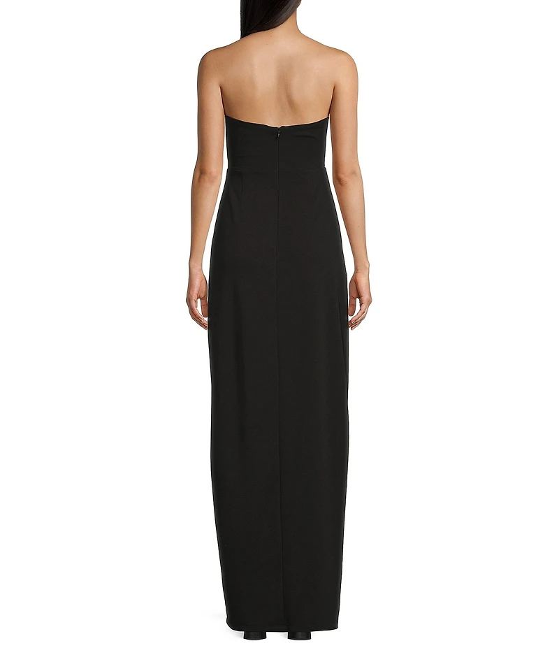 Lulus Extravagant Strapless Column Long Dress