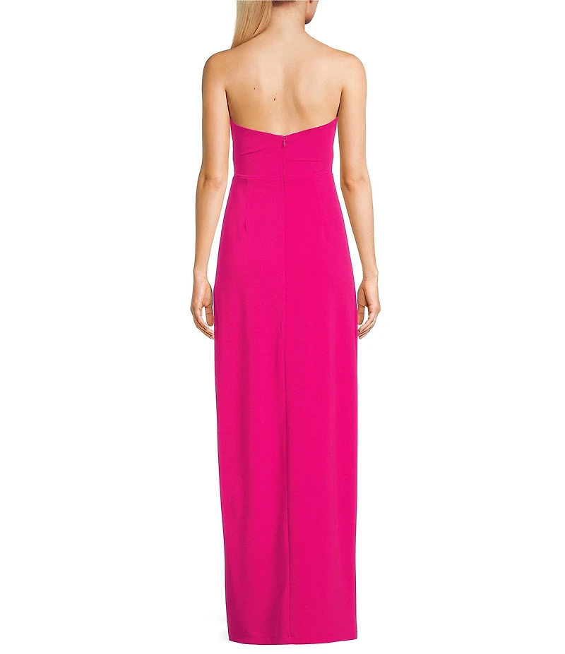 Lulus Extravagant Strapless Column Long Dress