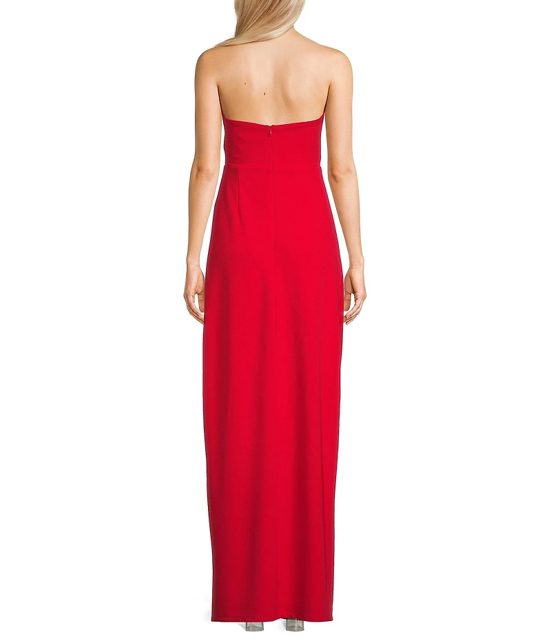 Lulus Extravagant Strapless Column Long Dress