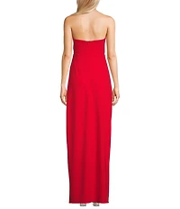 Lulus Extravagant Strapless Column Long Dress