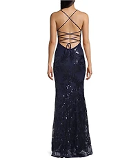 Lulus Fairbrook Sequin Long Dress
