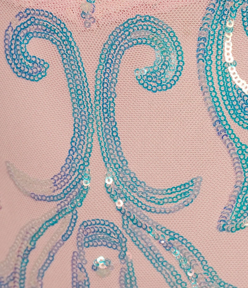 Lulus Paris Sequin Long Dress