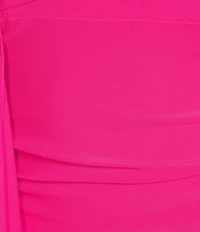 Lulus Strapless Draped Bodycon Mini Dress