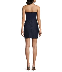 Lulus Tarni Strapless Mini Dress