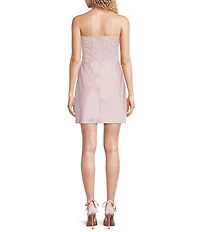 Lulus Tarni Strapless Mini Dress