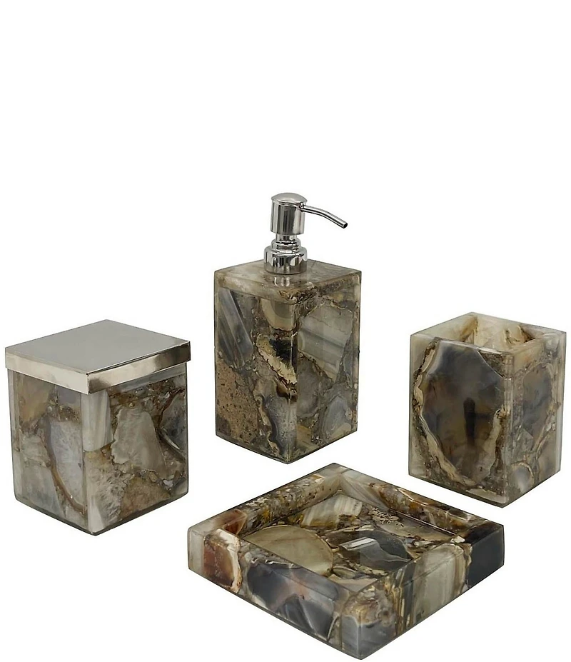 Luxury Hotel Avalon Collection Natural Agate Tumbler