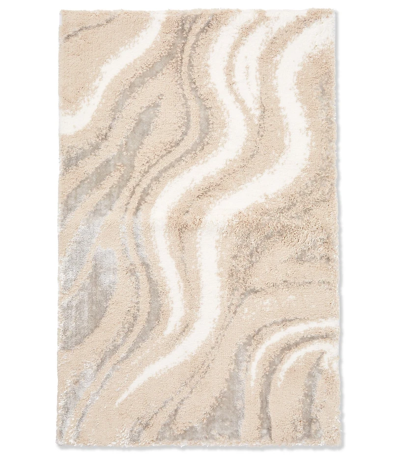 Luxury Hotel Bijoux Abstract Marble Bath Rug