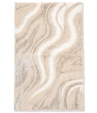 Luxury Hotel Bijoux Abstract Marble Bath Rug