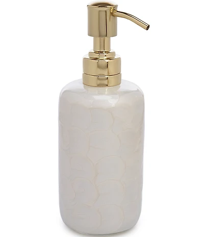 Luxury Hotel Bijoux Collection Blown Glass Soap Lotion Pump Dispenser