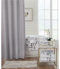 Luxury Hotel Bijoux Collection Marble Texture Shower Curtain