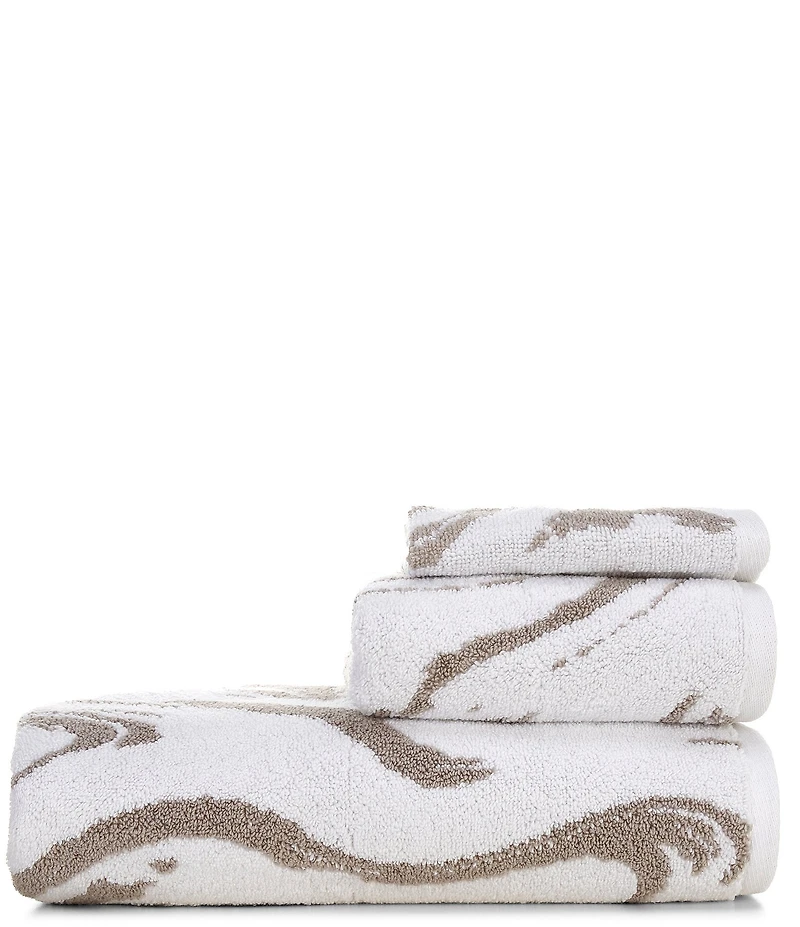 Luxury Hotel Bijoux Yarn-Dyed Jacquard Cotton Bath Towel