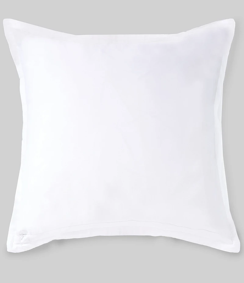 Luxury Hotel Elegance Edge Flange Trim Euro Sham Pillow Cover