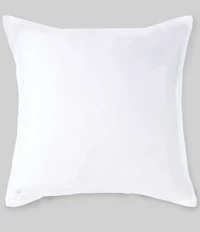 Luxury Hotel Elegance Edge Flange Trim Euro Sham Pillow Cover