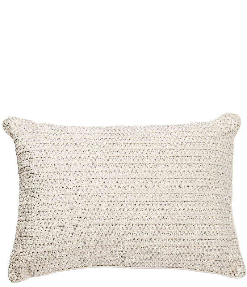 Luxury Hotel Embroidered Textured Breakfast Pillow