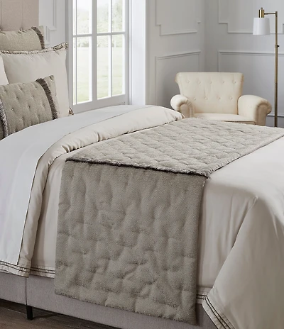 Luxury Hotel Nova Quilted Bed Scarf