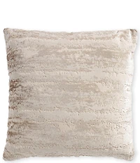 Luxury Hotel Velvet Textured Print Square Pillow
