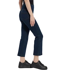 Lysse Denim Baby Bootcut Ankle Leggings