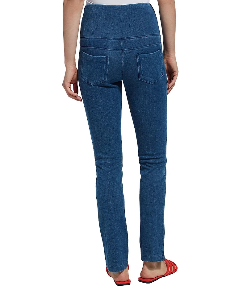 Lysse Denim Straight Leggings