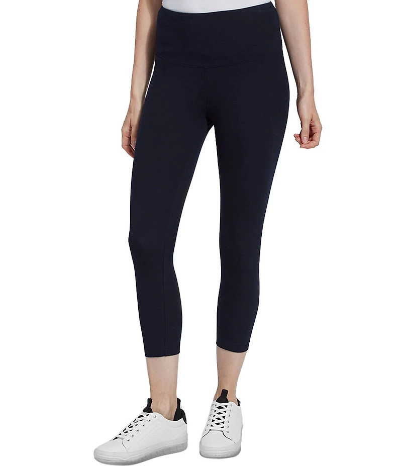 Lysse Flattering Cotton Cropped Skinny Leg Leggings