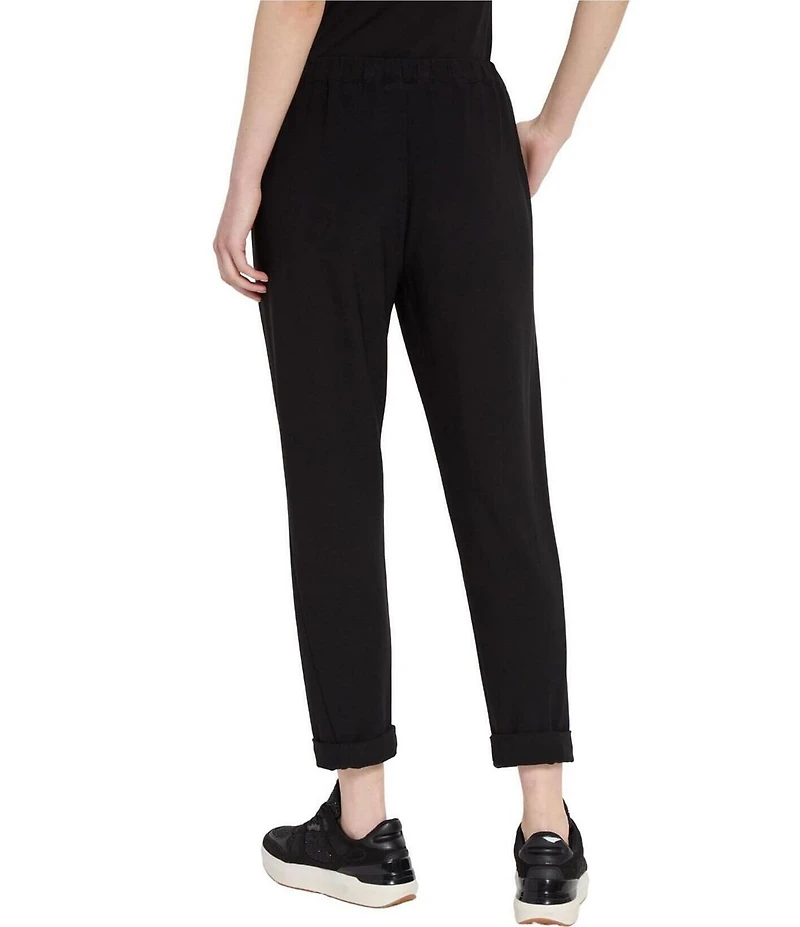 Lysse Julia Stretch Crepe Cuffed Jogger Leggings