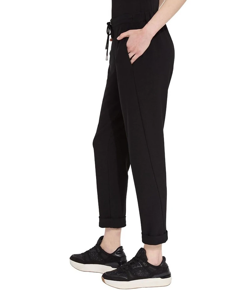 Lysse Julia Stretch Crepe Cuffed Jogger Leggings