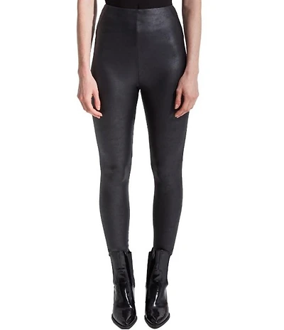 Lysse Matilda Foil Faux Leather Leggings