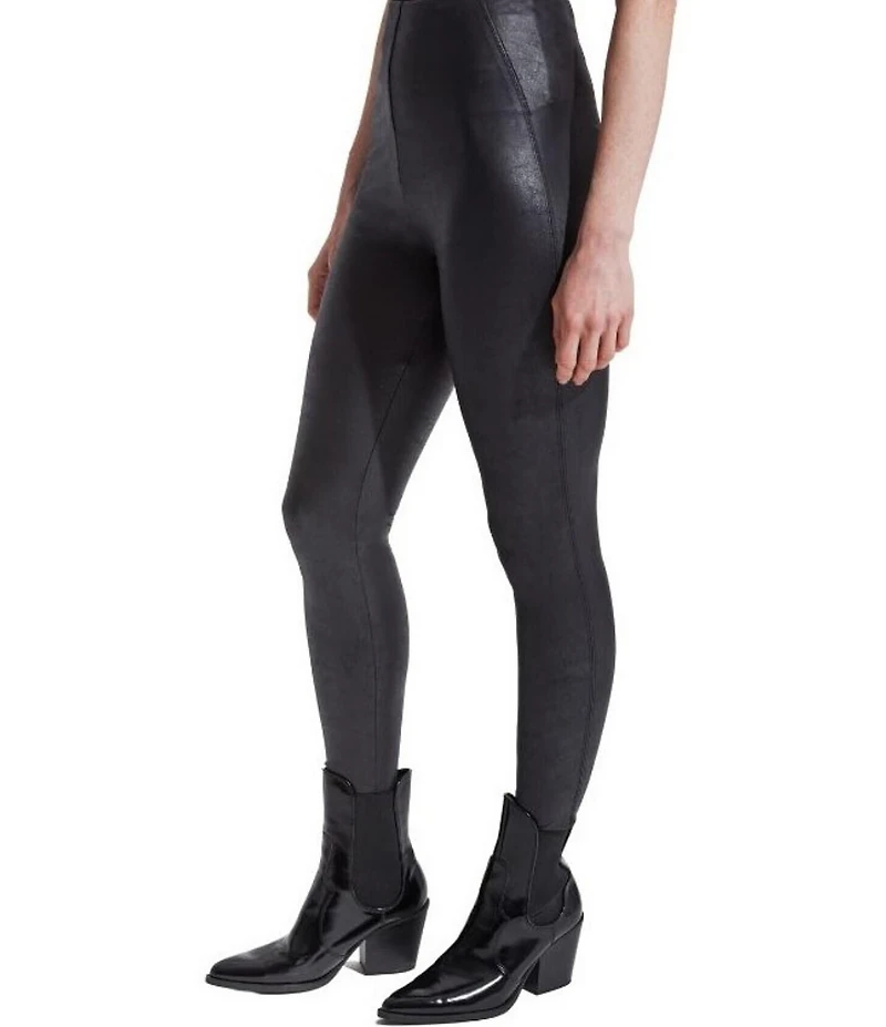 Lysse Matilda Foil Faux Leather Leggings