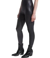 Lysse Matilda Foil Faux Leather Leggings