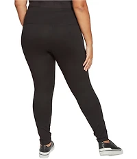 Lysse Plus Size Center Seam Ponte Skinny Leg Leggings
