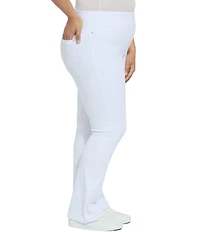Lysse Plus Size Denim Baby Bootcut Leggings