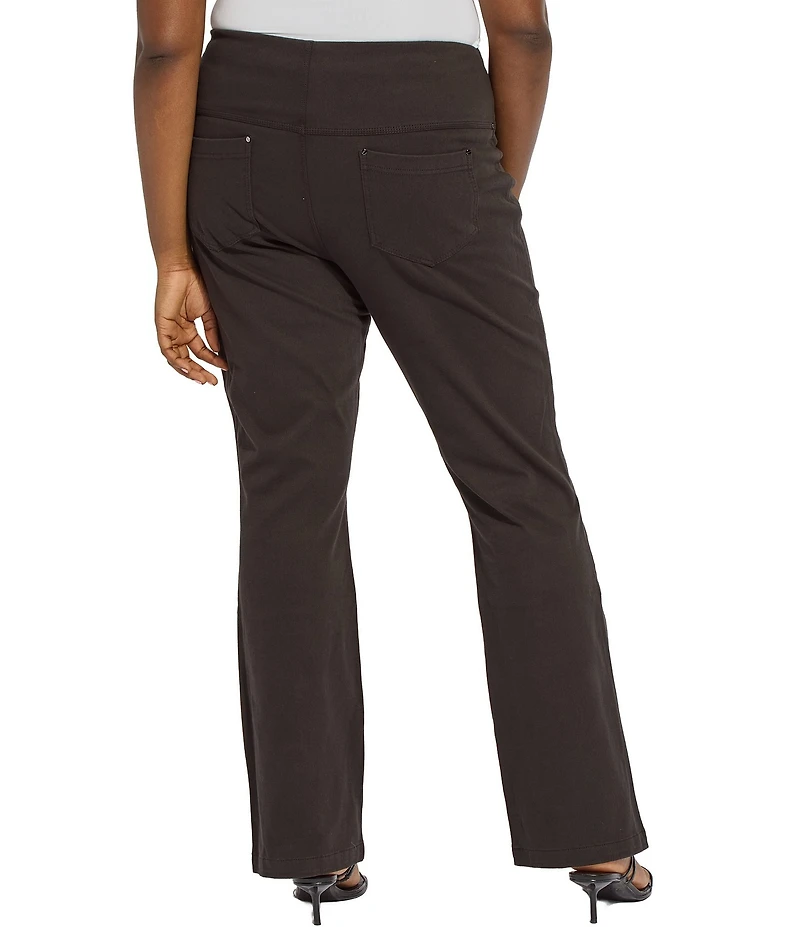 Lysse Plus Size Denim Baby Bootcut Leggings