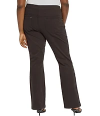 Lysse Plus Size Denim Baby Bootcut Leggings