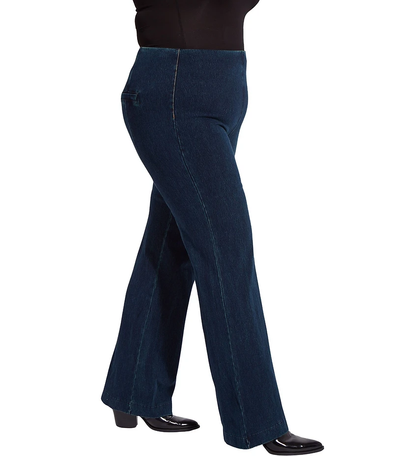 Lysse Plus Size Stretch Denim Trouser Leggings