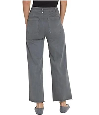 Lysse Plus Size Erin High Waisted Wide Leg Demin Ankle Leggings