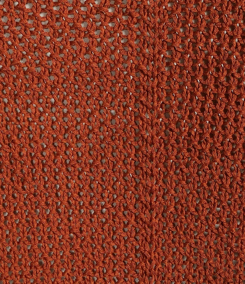 M Made in Italy Knit V-Neck 3/4 Sleeve Mid Gauge Sweater Top