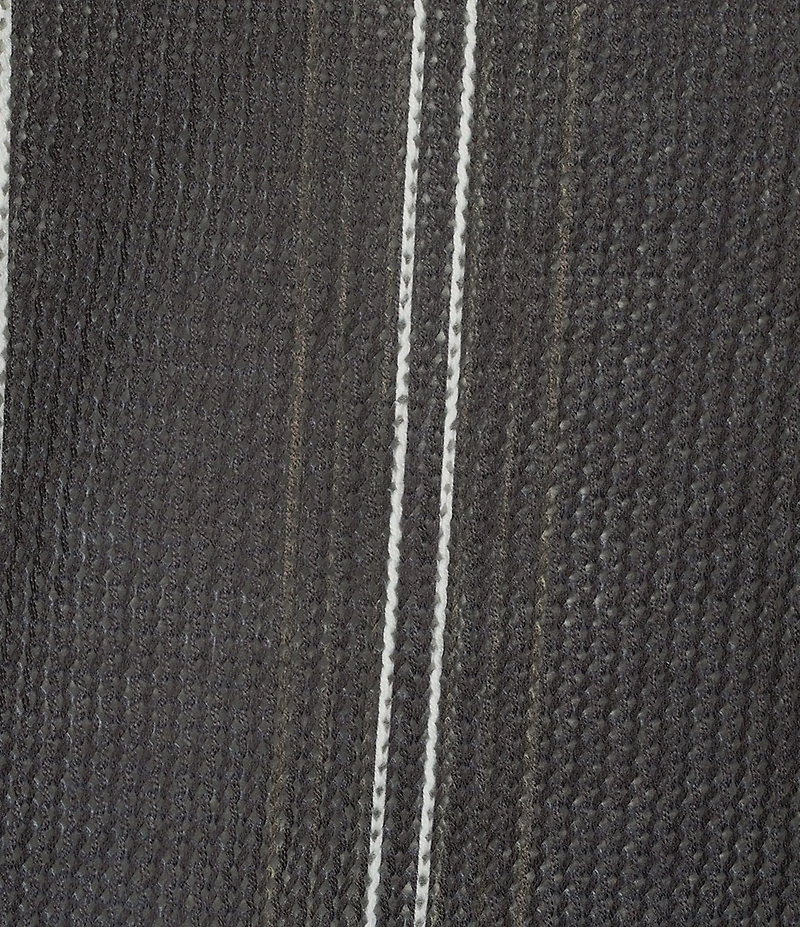 M Made in Italy Knit Stripe Boat Neck Long Sleeve Sweater Top