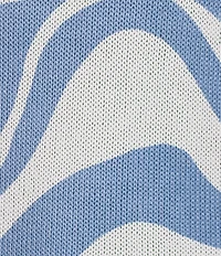 M Made In Italy Knit V-Neck 3/4 Sleeve Top