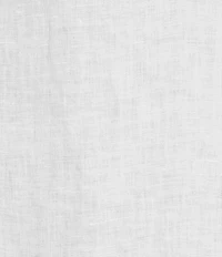 M Made In Italy Linen Ruffle V-Neck Short Sleeve High-Low Top